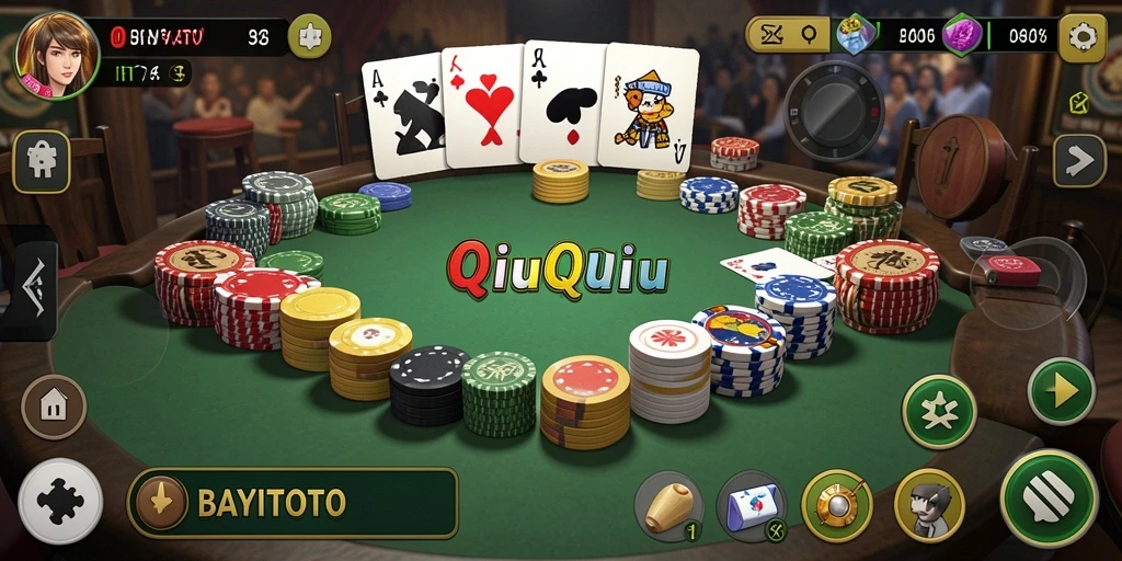 Gameplay QiuQiu seru di BAYITOTO dengan grafik yang memukau.
