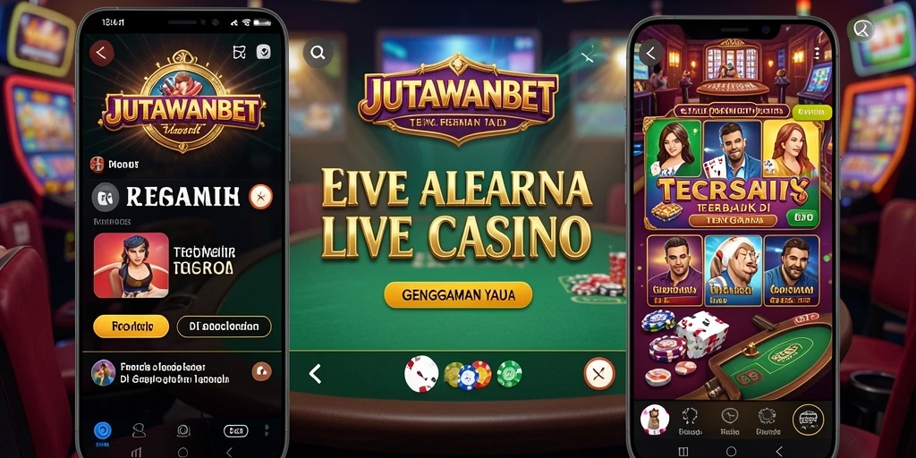 Tampilan gameplay JUTAWANBET yang seru dengan dealer langsung.