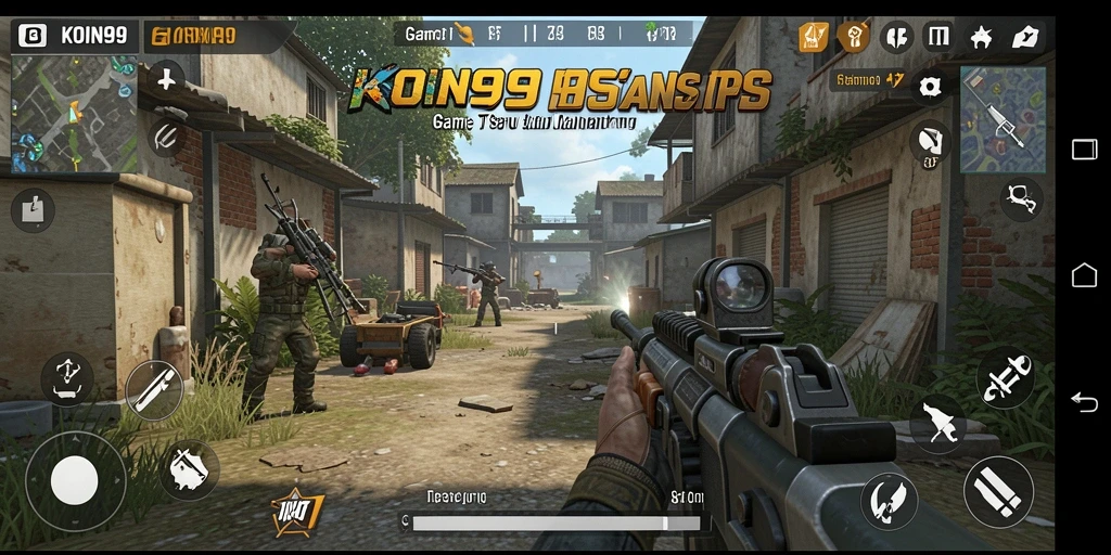 Gameplay TPS yang mendebarkan dalam KOIN99.