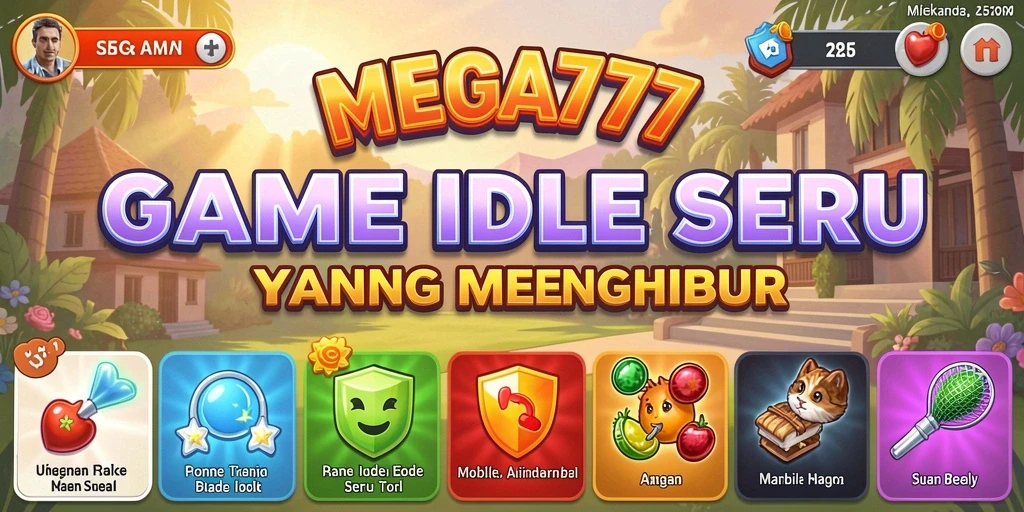 Gameplay MEGA777 yang menarik dan penuh strategi.