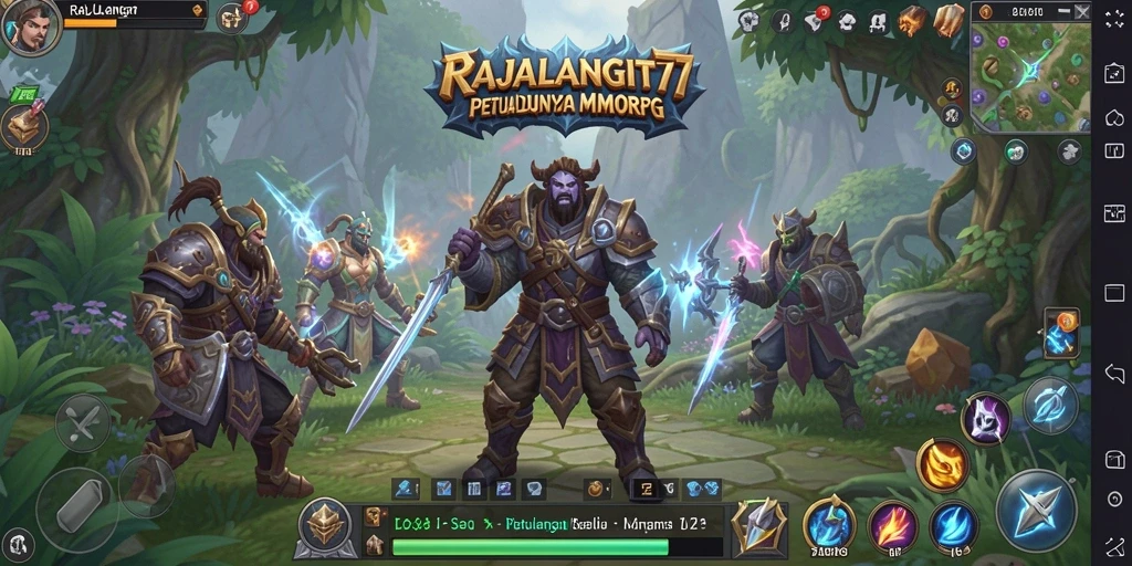 Gameplay seru dan interaktif di dunia RPG RAJALANGIT77.