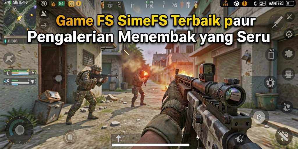 Tampilan gameplay menonjolkan aksi seru dalam SINTE4D.